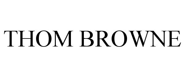 Trademark Logo THOM BROWNE
