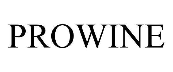 Trademark Logo PROWINE