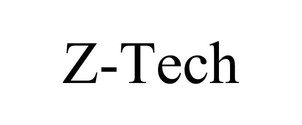 Trademark Logo Z-TECH