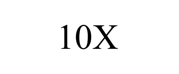 Trademark Logo 10X