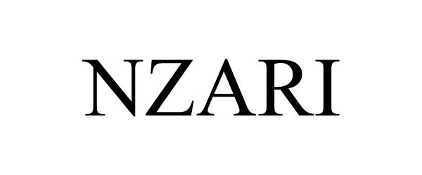 Trademark Logo NZARI