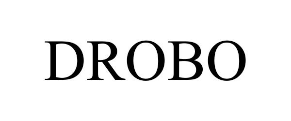 Trademark Logo DROBO