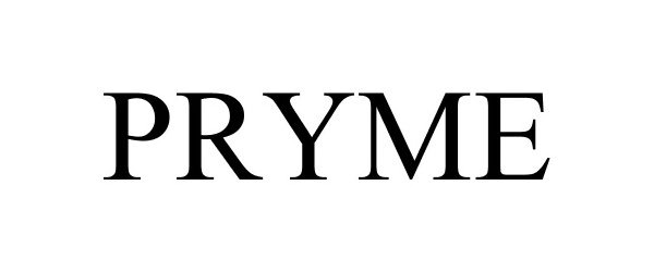 Trademark Logo PRYME