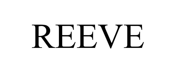 Trademark Logo REEVE