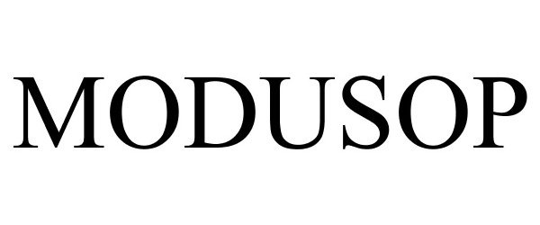 Trademark Logo MODUSOP