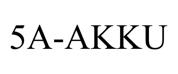  5A-AKKU