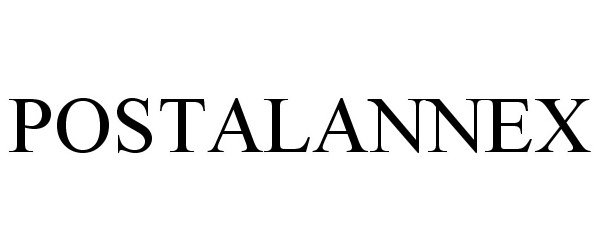 Trademark Logo POSTALANNEX