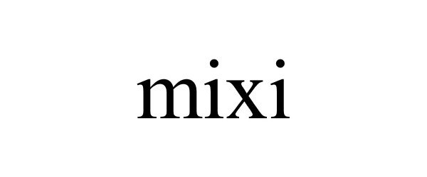 Trademark Logo MIXI