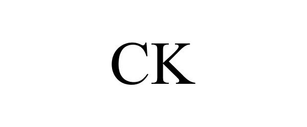 Trademark Logo CK