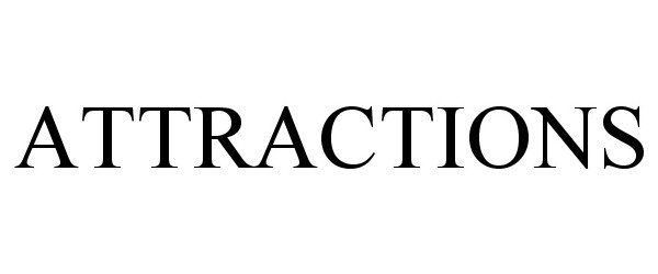 Trademark Logo ATTRACTIONS
