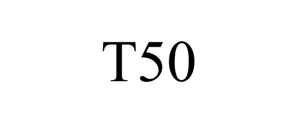 Trademark Logo T50