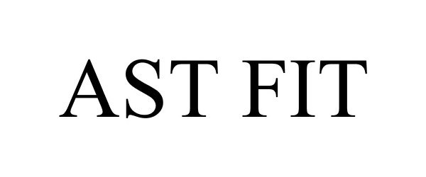 Trademark Logo AST FIT