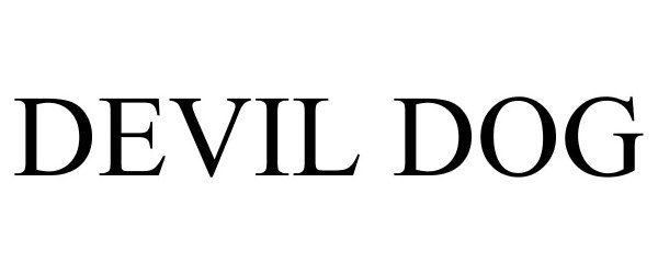 Trademark Logo DEVIL DOG