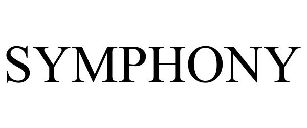 Trademark Logo SYMPHONY