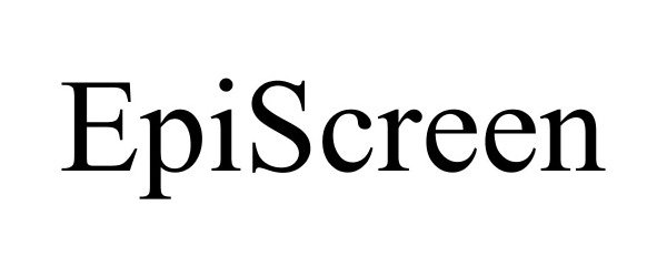 Trademark Logo EPISCREEN