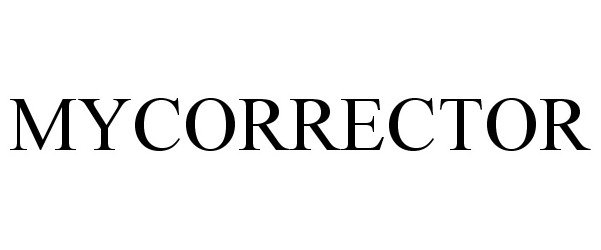 Trademark Logo MYCORRECTOR