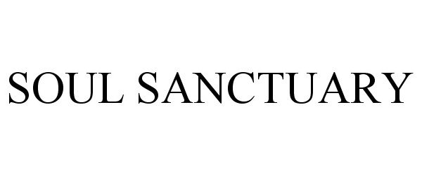 Trademark Logo SOUL SANCTUARY