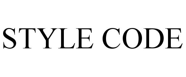 Trademark Logo STYLE CODE