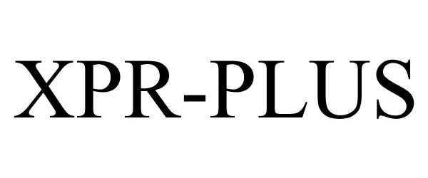 Trademark Logo XPR-PLUS