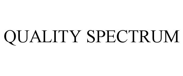 Trademark Logo QUALITY SPECTRUM