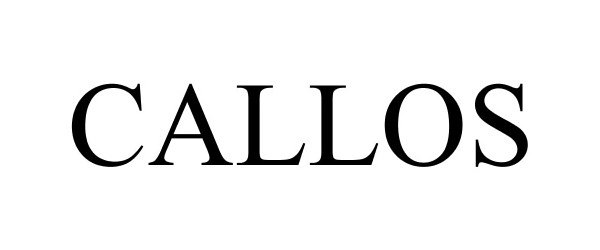 Trademark Logo CALLOS