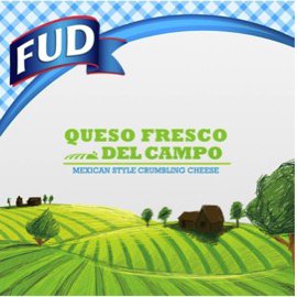  FUD QUESO FRESCO DEL CAMPO MEXICAN STYLE CRUMBLING CHEESE