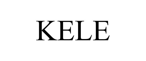 Trademark Logo KELE