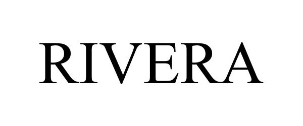 Trademark Logo RIVERA