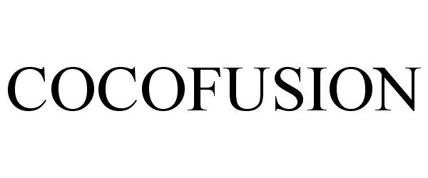 Trademark Logo COCOFUSION