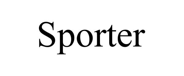 Trademark Logo SPORTER