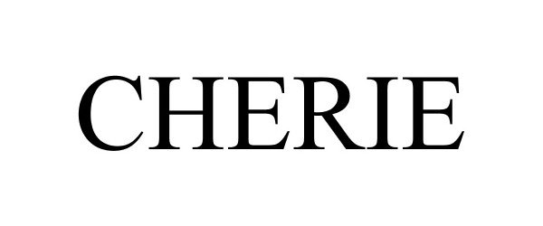 Trademark Logo CHERIE