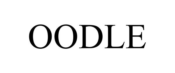 Trademark Logo OODLE