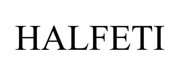 Trademark Logo HALFETI