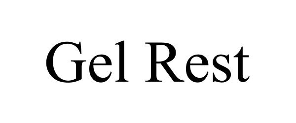 Trademark Logo GEL REST