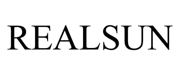 Trademark Logo REALSUN