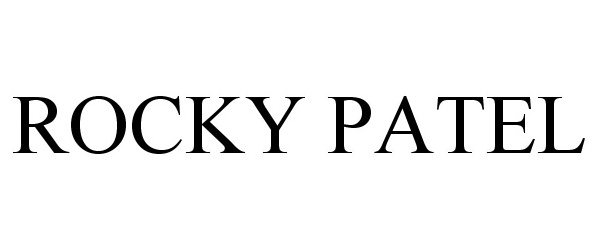 Trademark Logo ROCKY PATEL