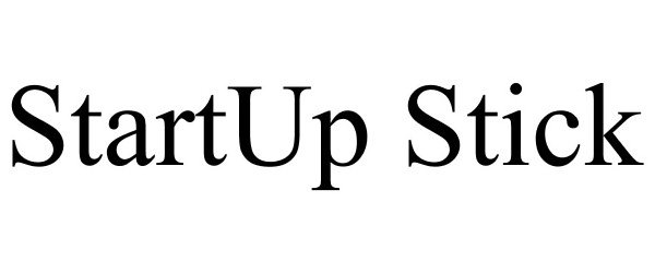 Trademark Logo STARTUP STICK