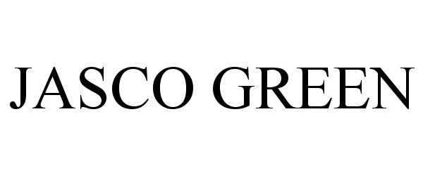 Trademark Logo JASCO GREEN