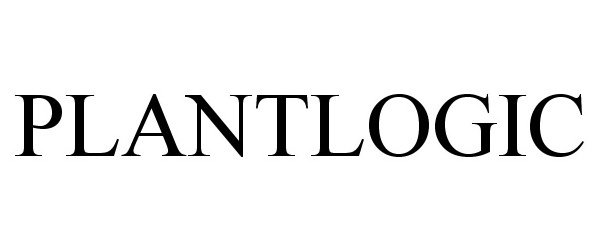 Trademark Logo PLANTLOGIC