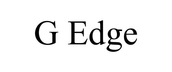Trademark Logo G EDGE