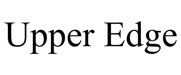 Trademark Logo UPPER EDGE