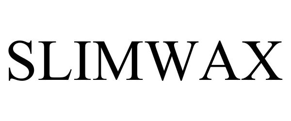 Trademark Logo SLIMWAX
