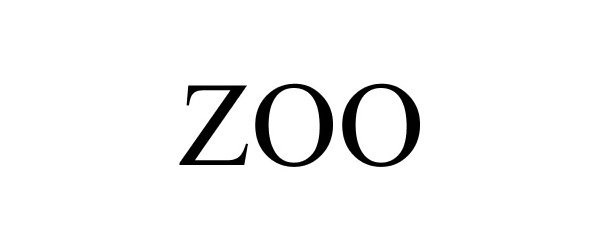 Trademark Logo ZOO