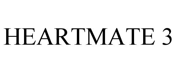Trademark Logo HEARTMATE 3