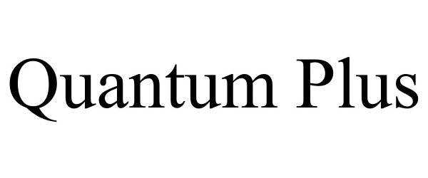 Trademark Logo QUANTUM PLUS