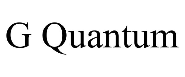 Trademark Logo G QUANTUM