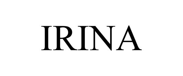Trademark Logo IRINA