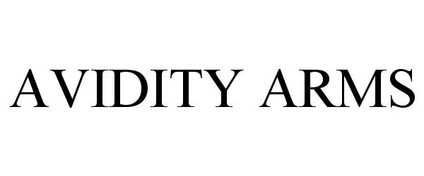 Trademark Logo AVIDITY ARMS