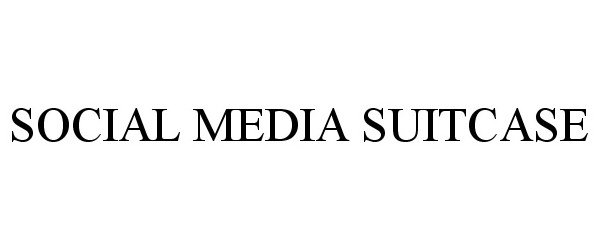 Trademark Logo SOCIAL MEDIA SUITCASE