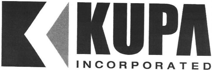 Trademark Logo K KUPA INCORPORATED